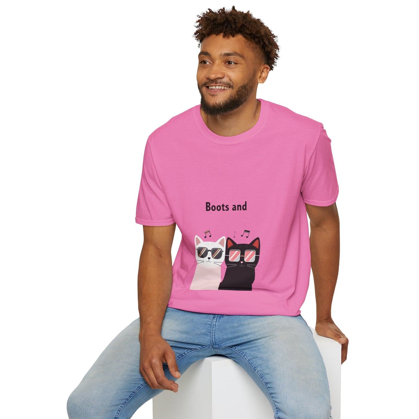 Boots and Cats Beatboxing T-Shirt