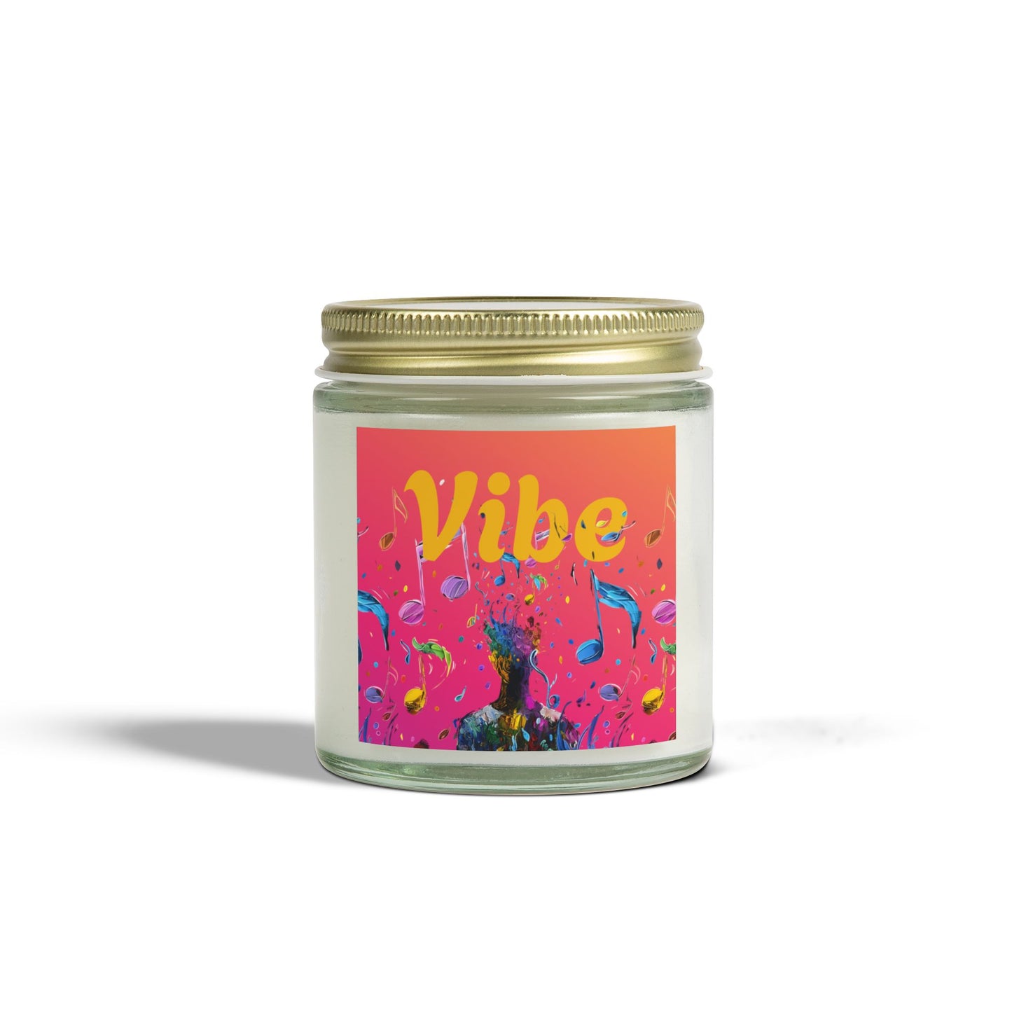 Vibe Scented Candles, Coconut Apricot Wax (4oz, 9oz)