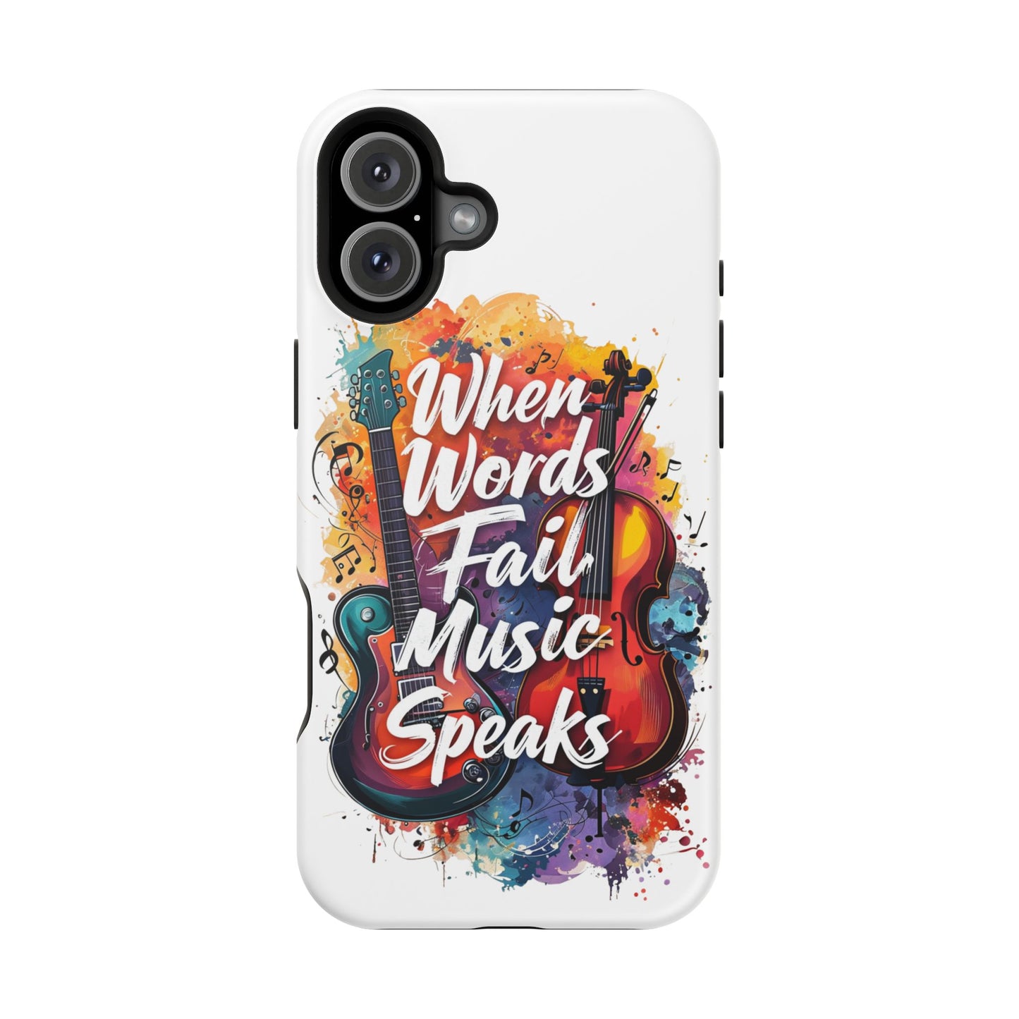 "When Words Fail..." Magnetic Tough Cases