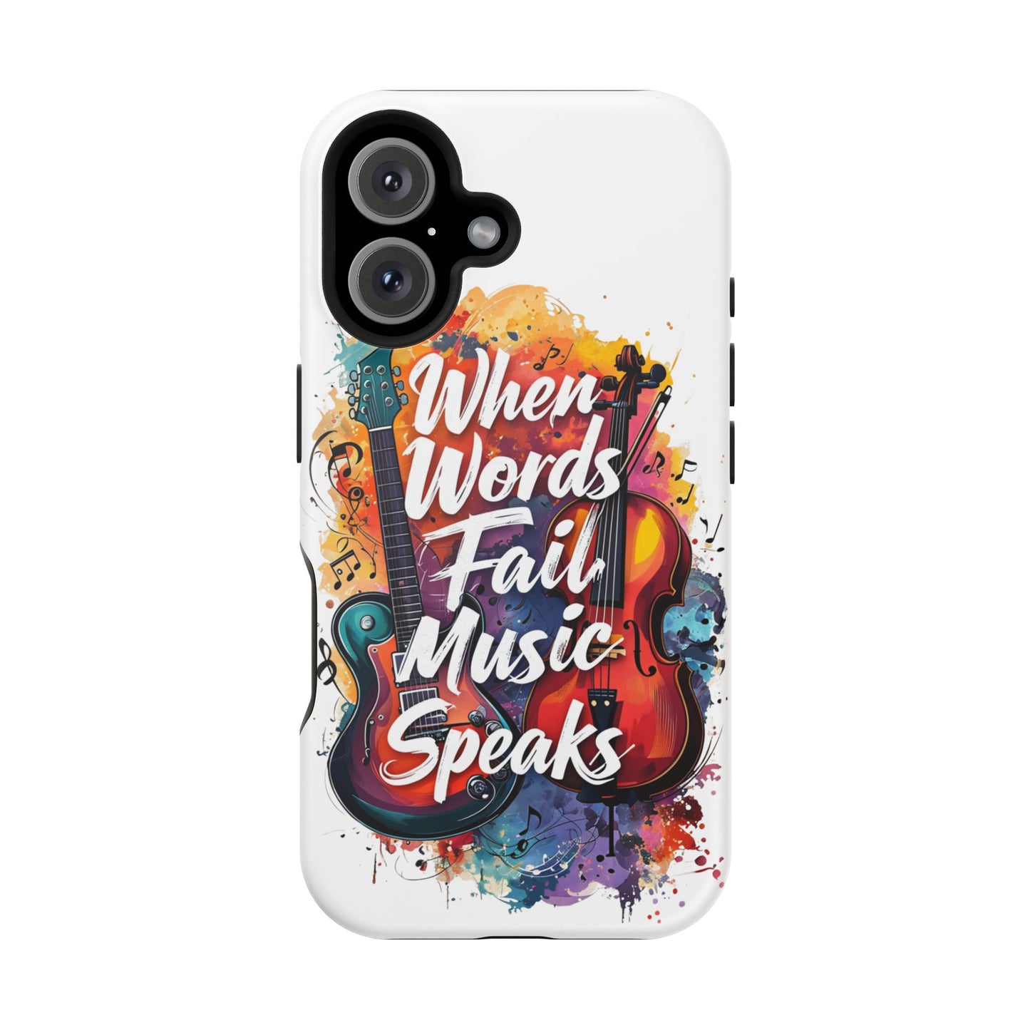 "When Words Fail..." Magnetic Tough Cases