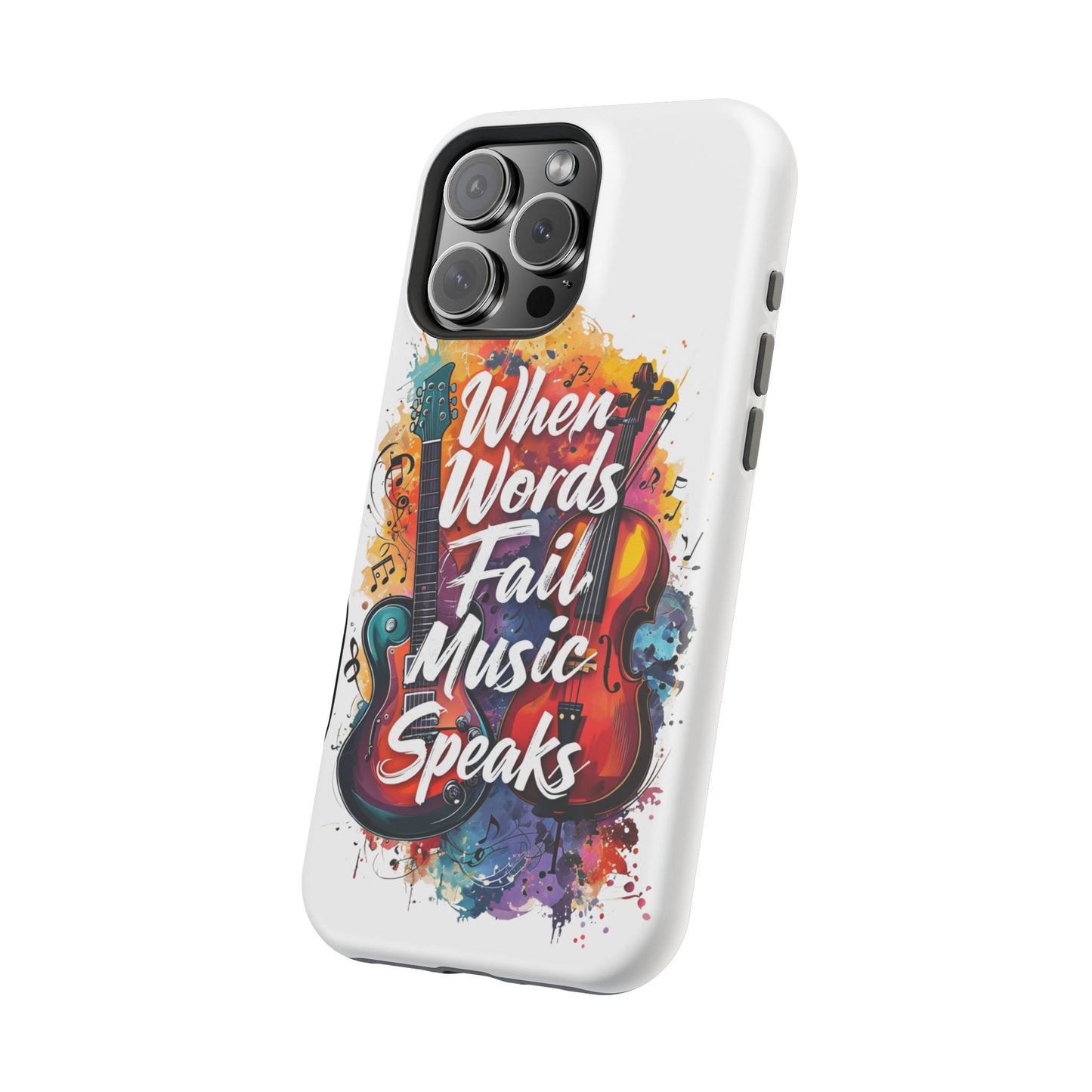 "When Words Fail..." Magnetic Tough Cases