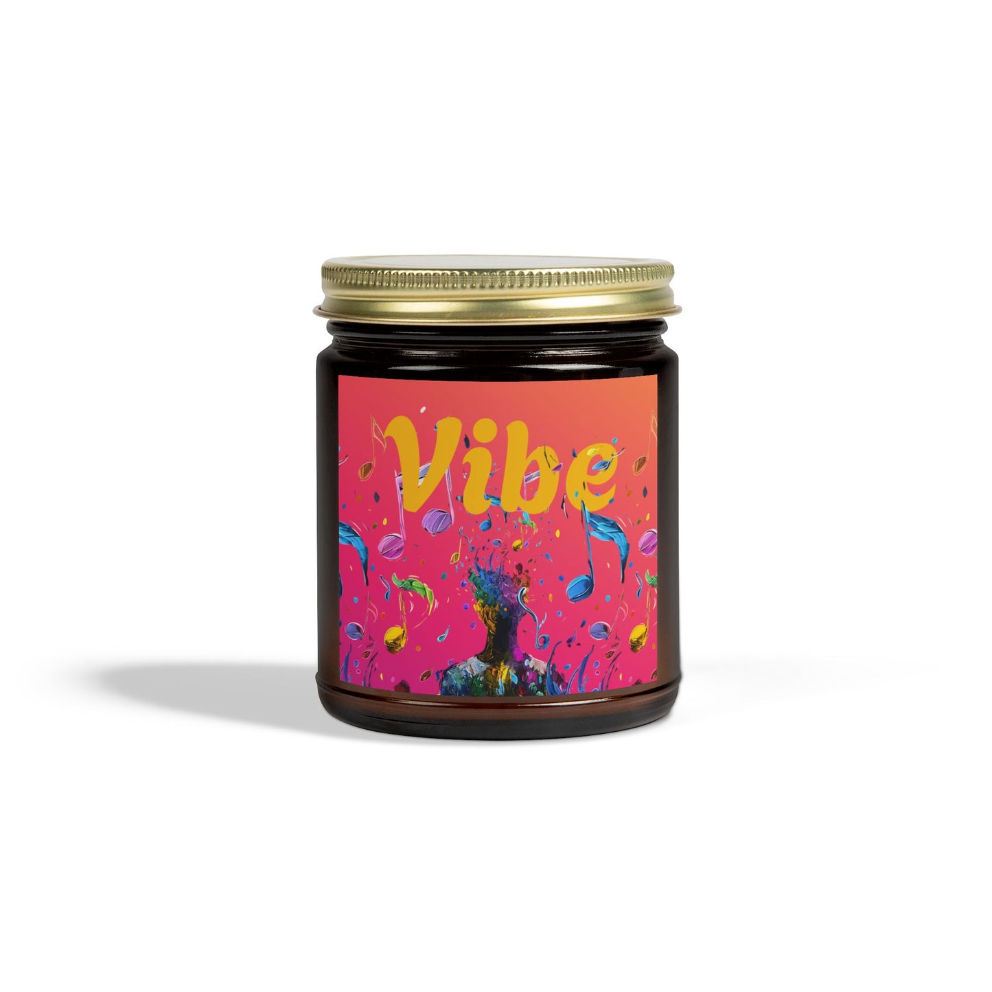 Vibe Scented Candles, Coconut Apricot Wax (4oz, 9oz)