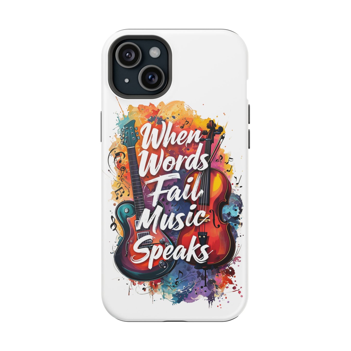 "When Words Fail..." Magnetic Tough Cases