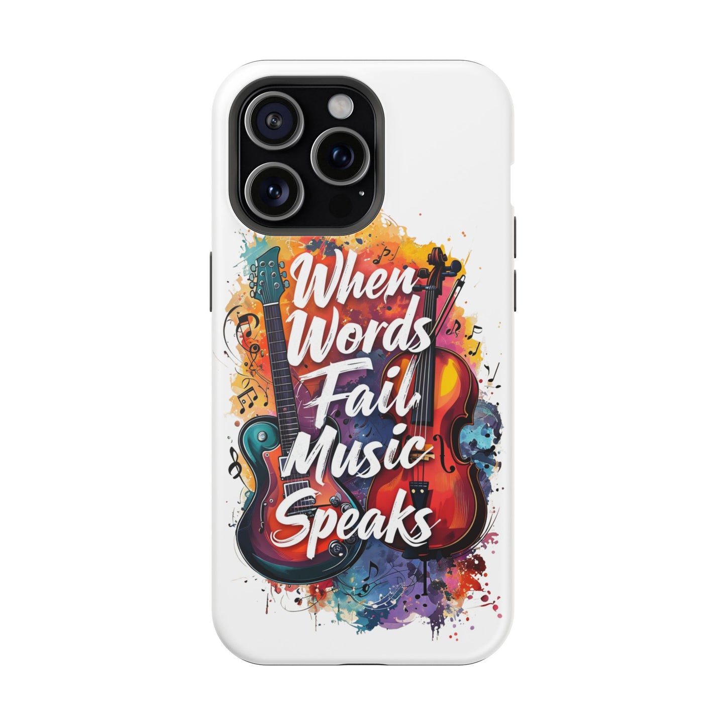 "When Words Fail..." Magnetic Tough Cases