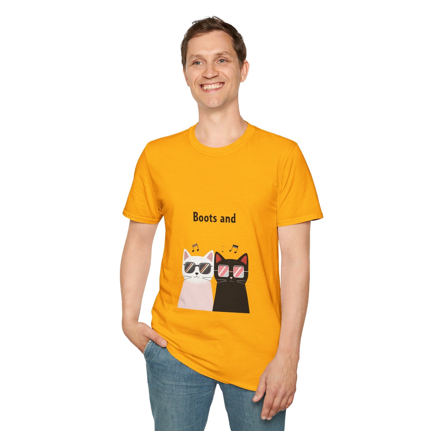 Boots and Cats Beatboxing T-Shirt