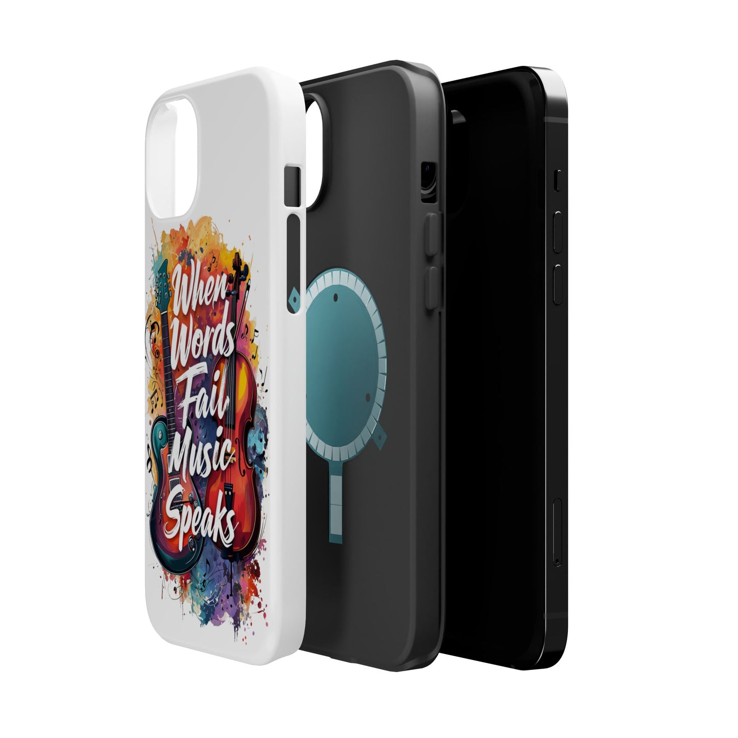 "When Words Fail..." Magnetic Tough Cases