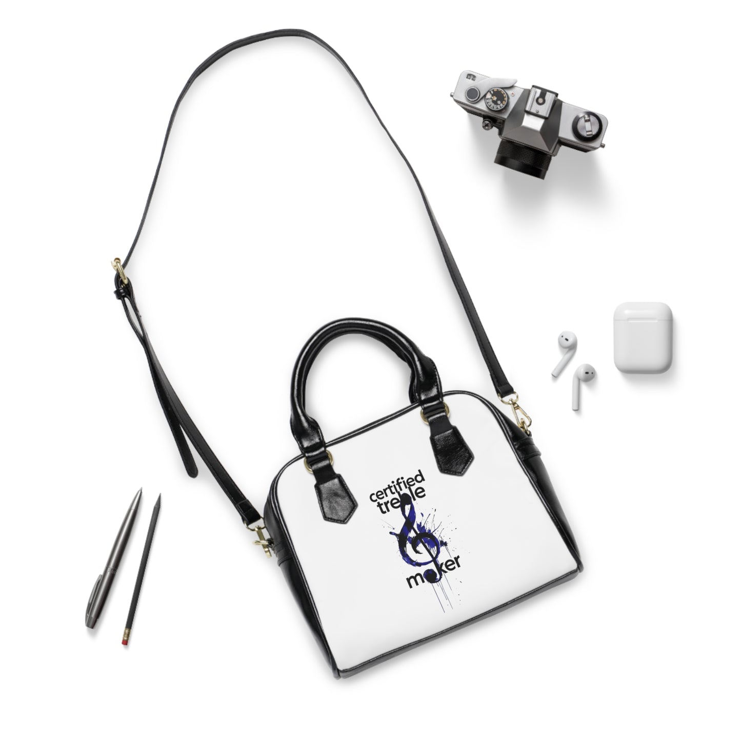 "Treble Maker" Shoulder Handbag