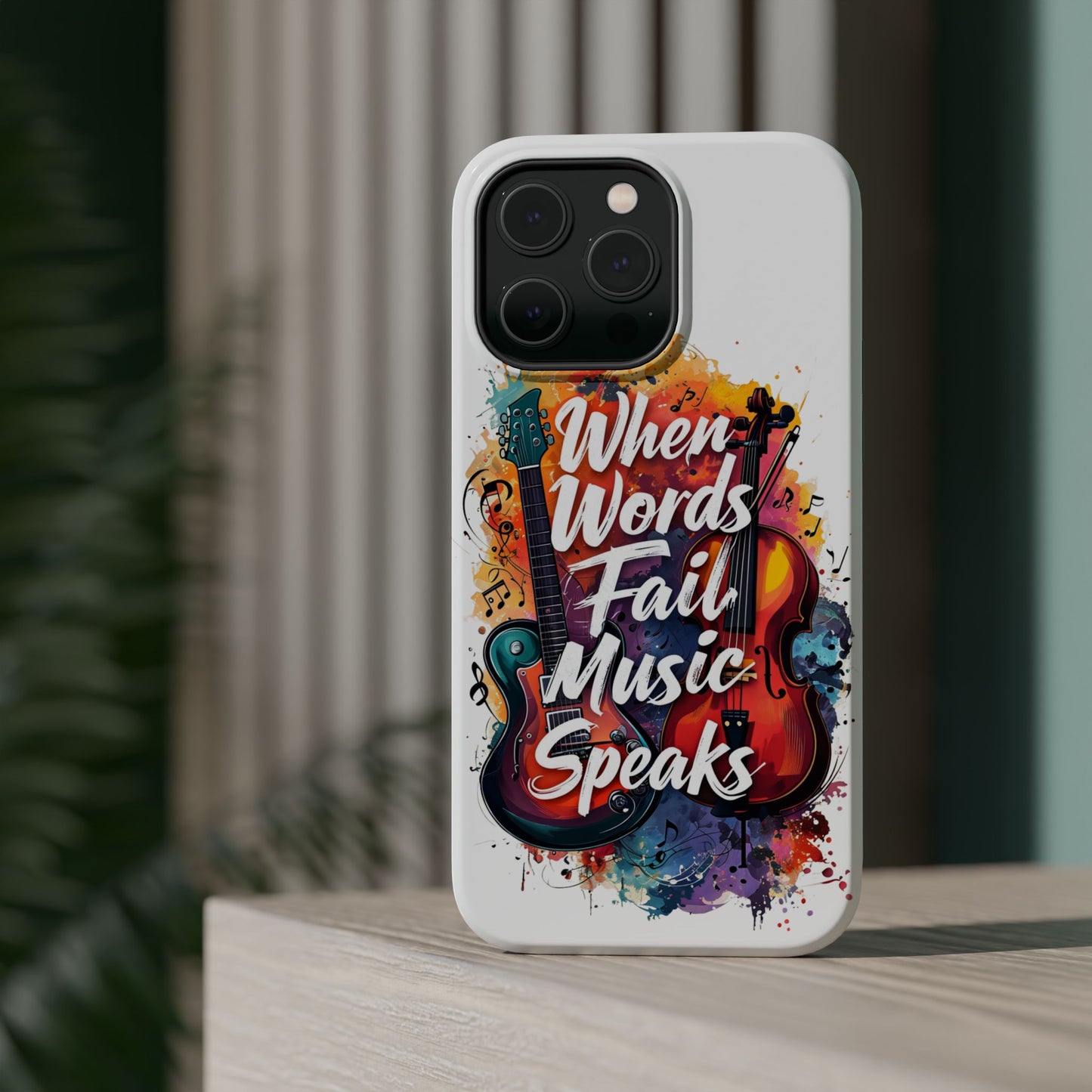 "When Words Fail..." Magnetic Tough Cases