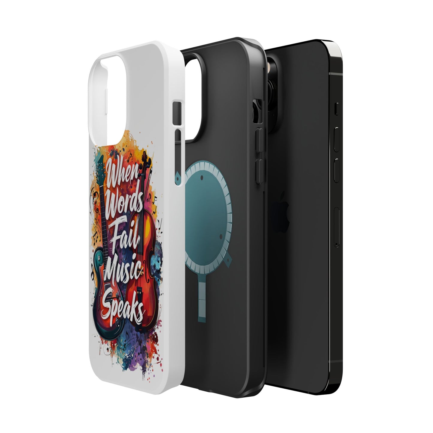 "When Words Fail..." Magnetic Tough Cases