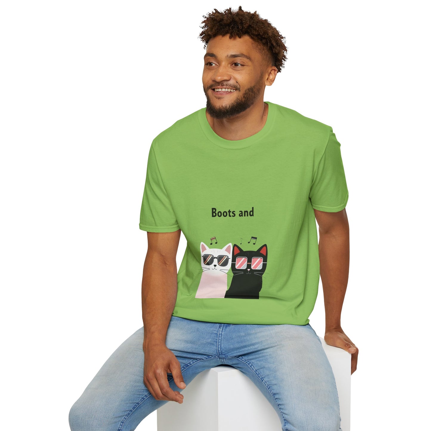 Boots and Cats Beatboxing T-Shirt