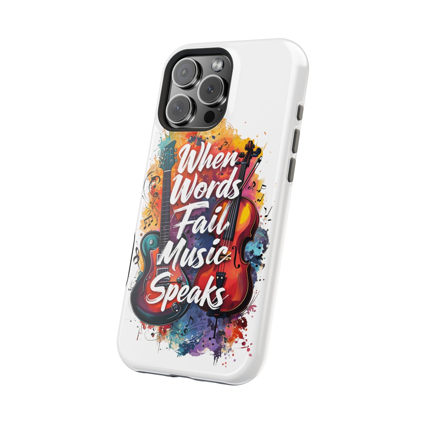 "When Words Fail..." Magnetic Tough Cases