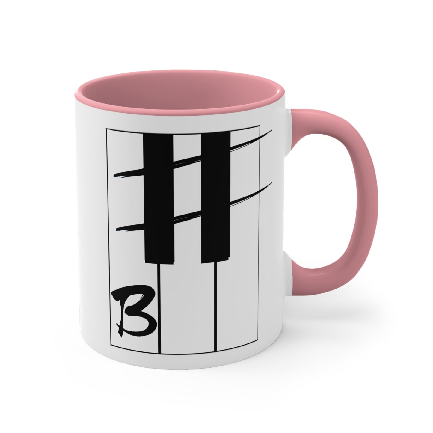 B# Colorful Accent Mugs, 11oz