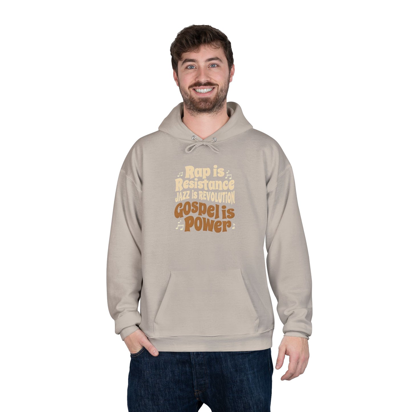 Black Music Relevance Pullover Hoodie