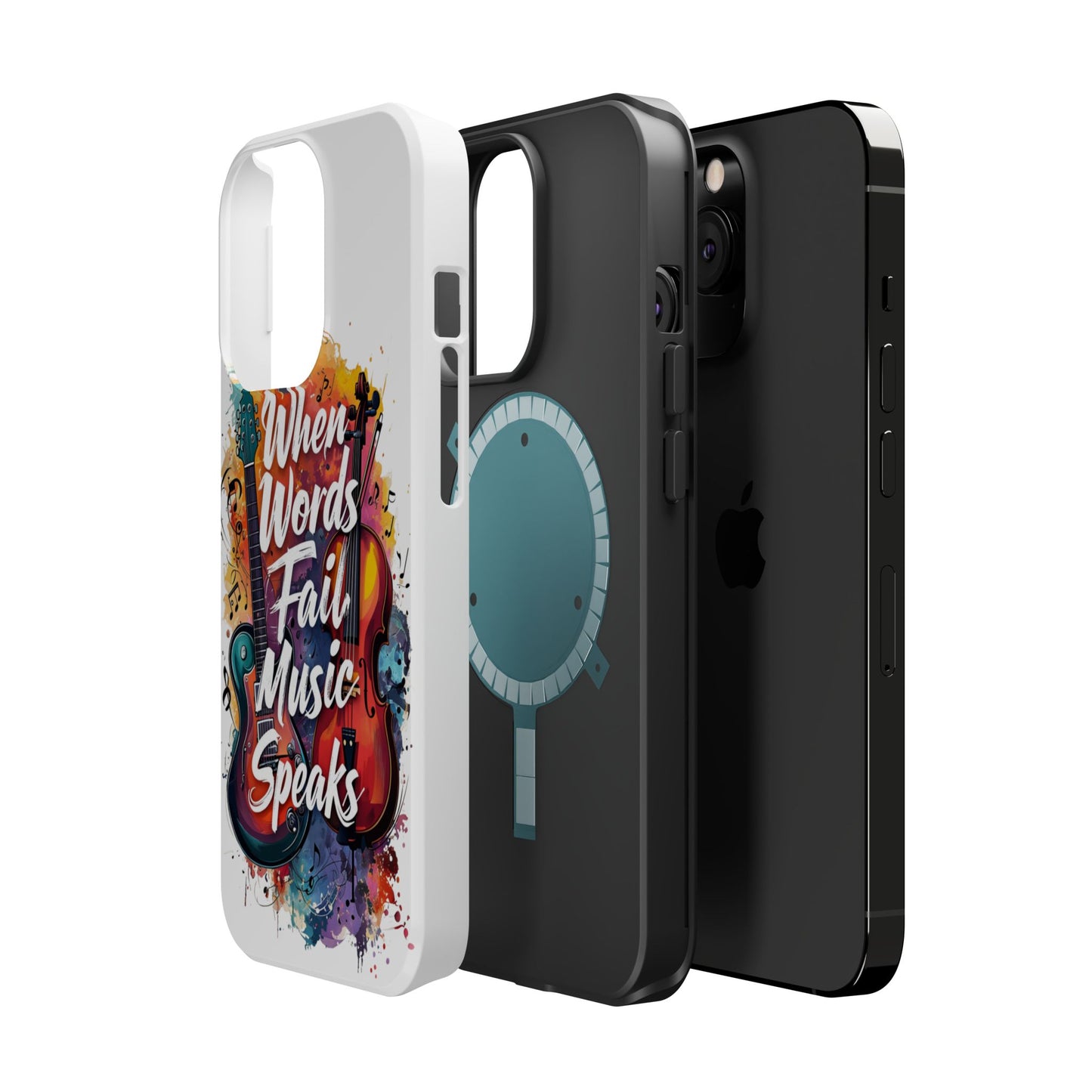 "When Words Fail..." Magnetic Tough Cases