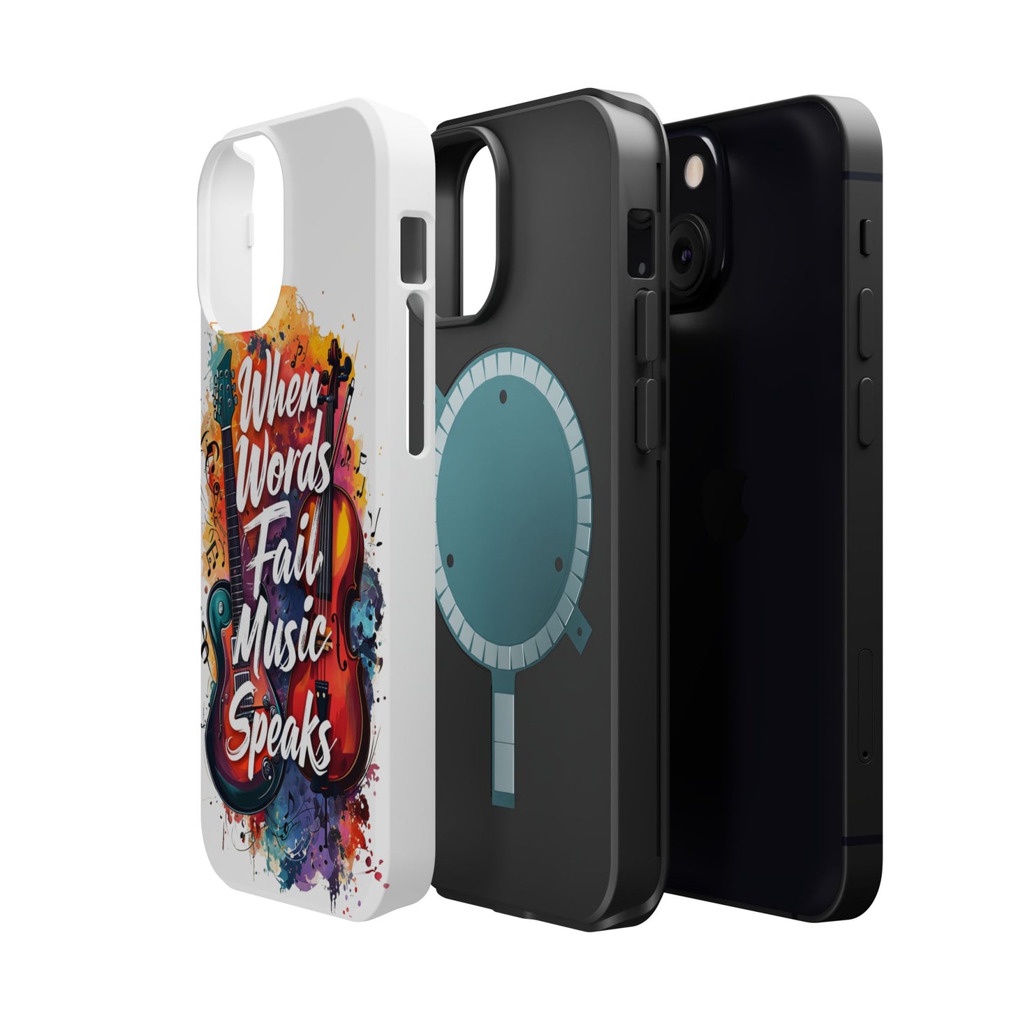 "When Words Fail..." Magnetic Tough Cases