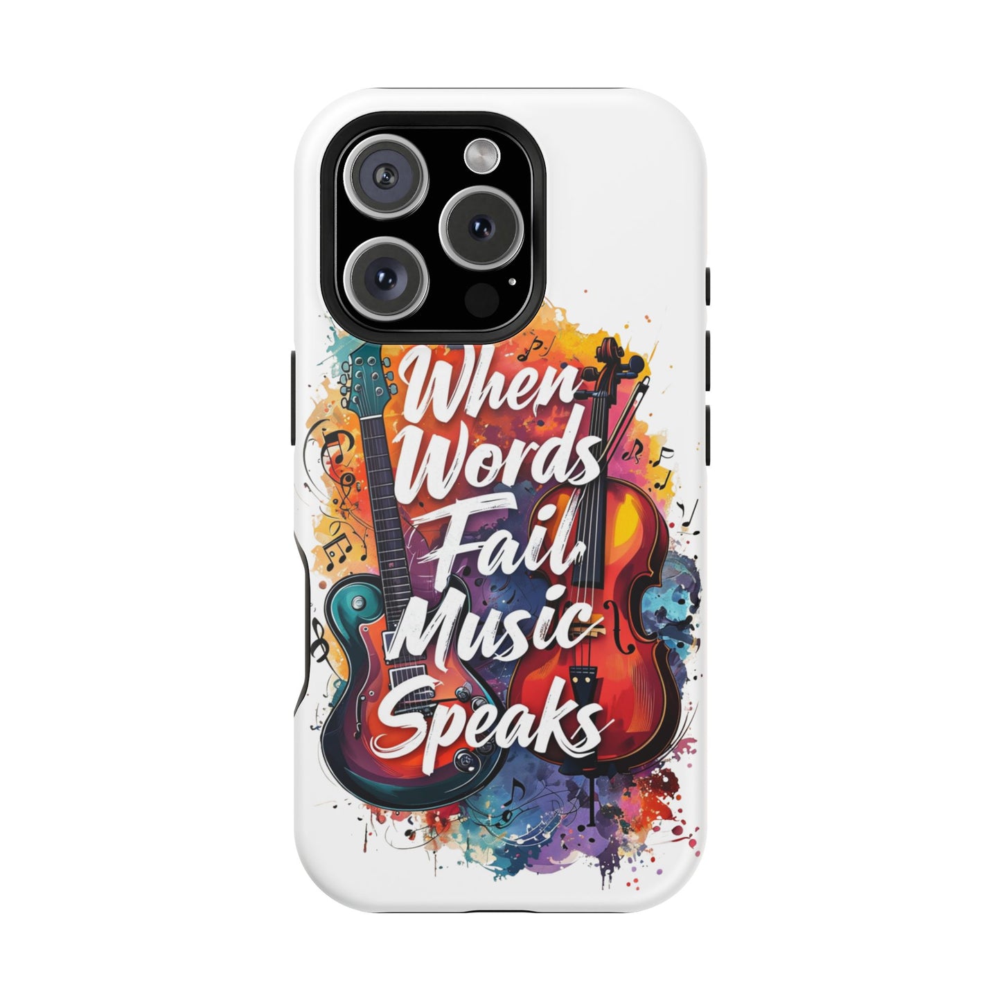 "When Words Fail..." Magnetic Tough Cases