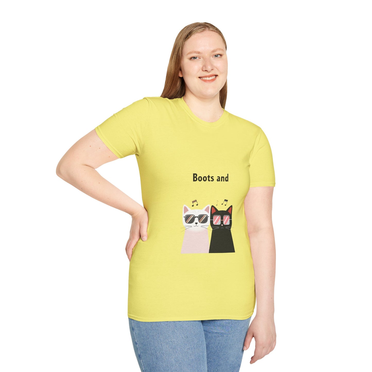 Boots and Cats Beatboxing T-Shirt