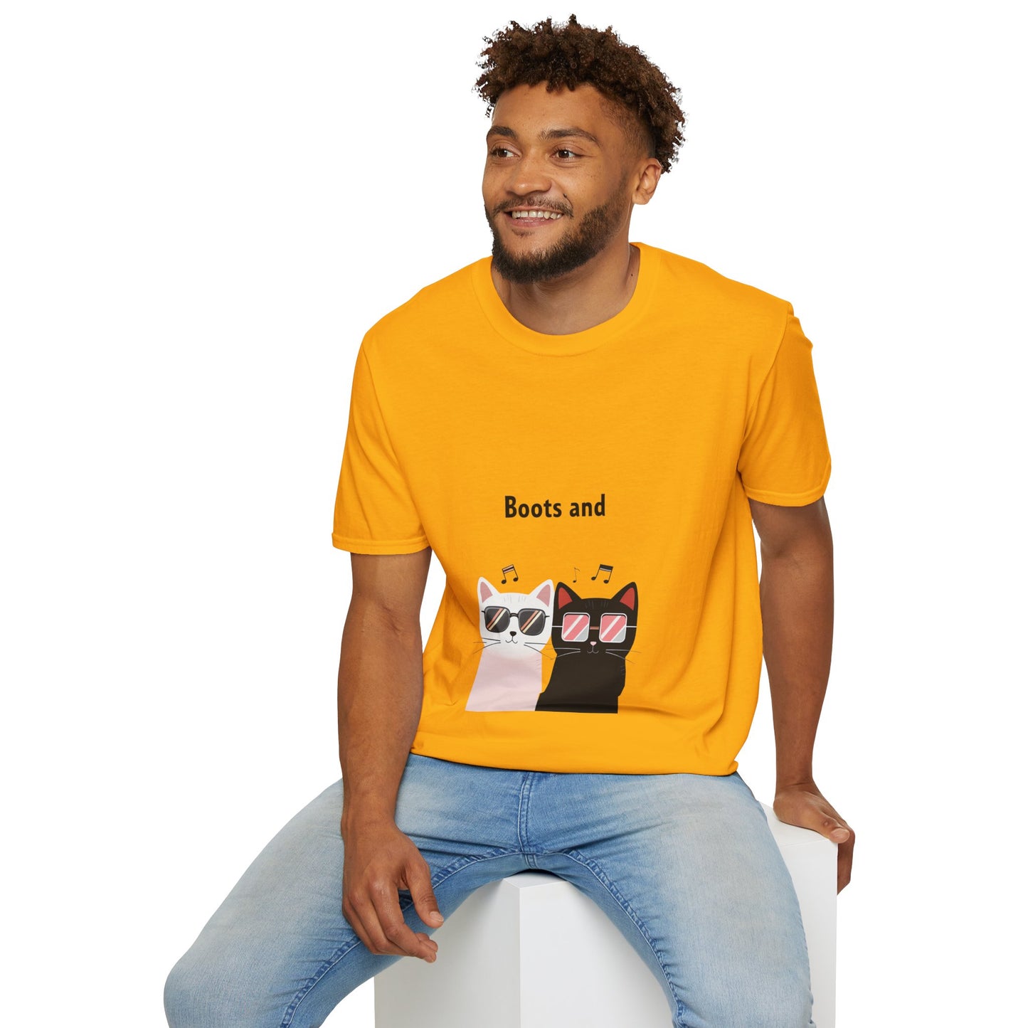Boots and Cats Beatboxing T-Shirt