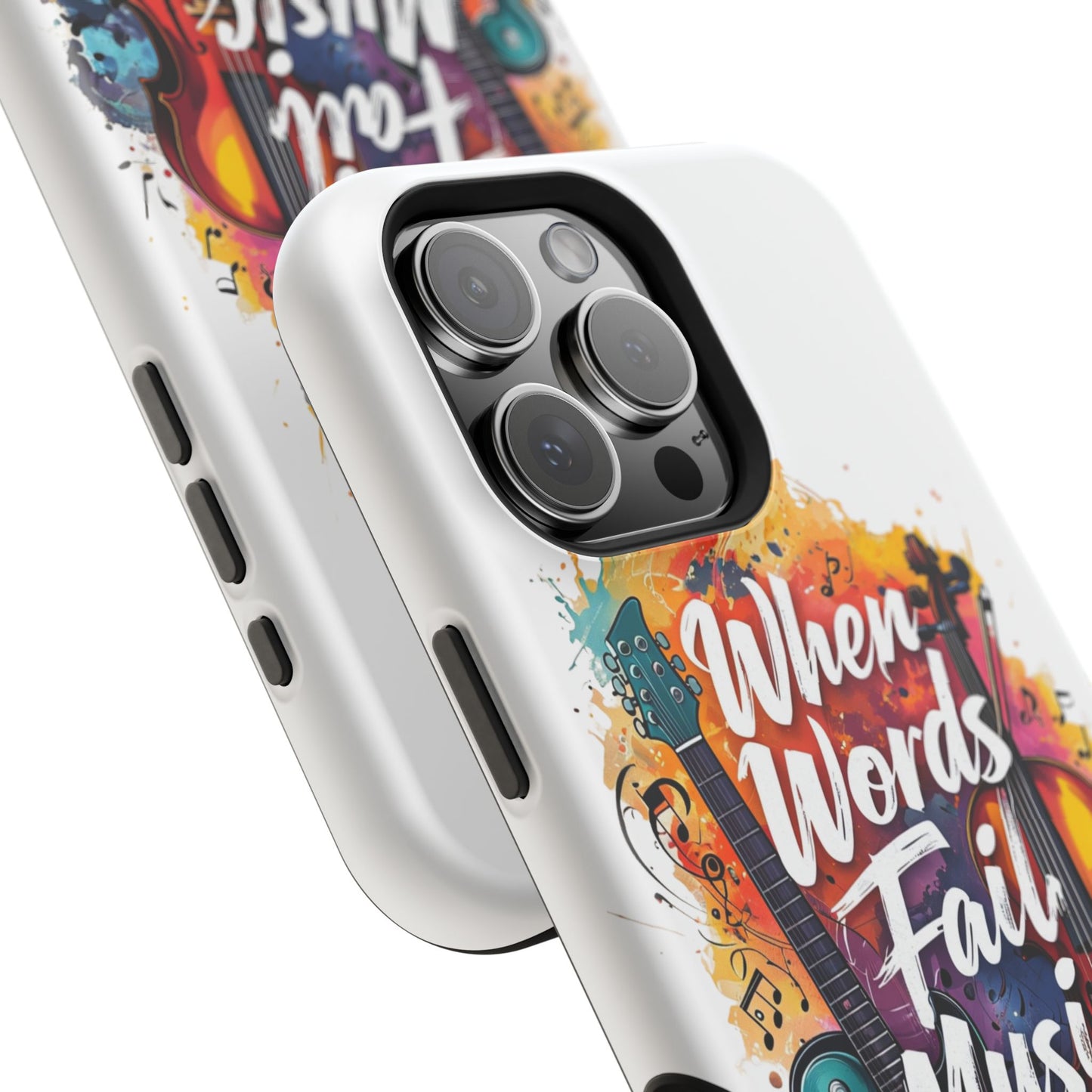 "When Words Fail..." Magnetic Tough Cases