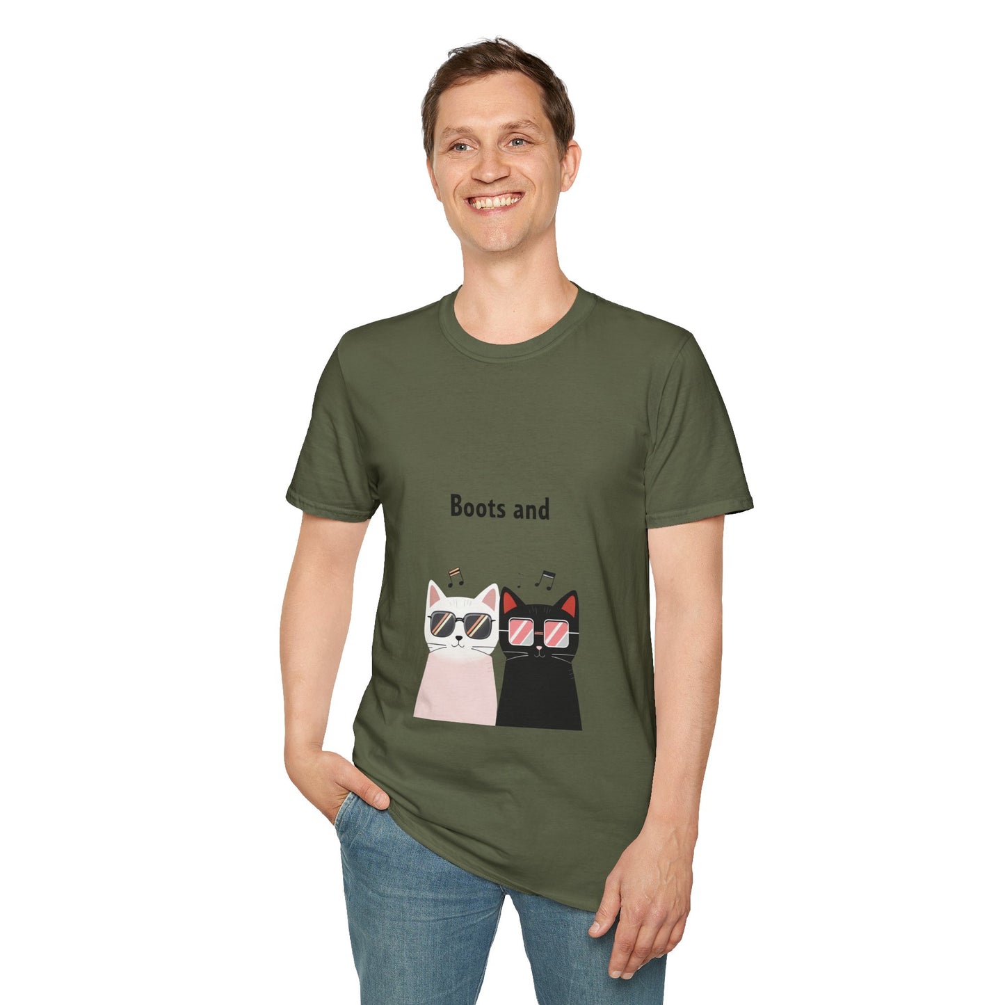 Boots and Cats Beatboxing T-Shirt