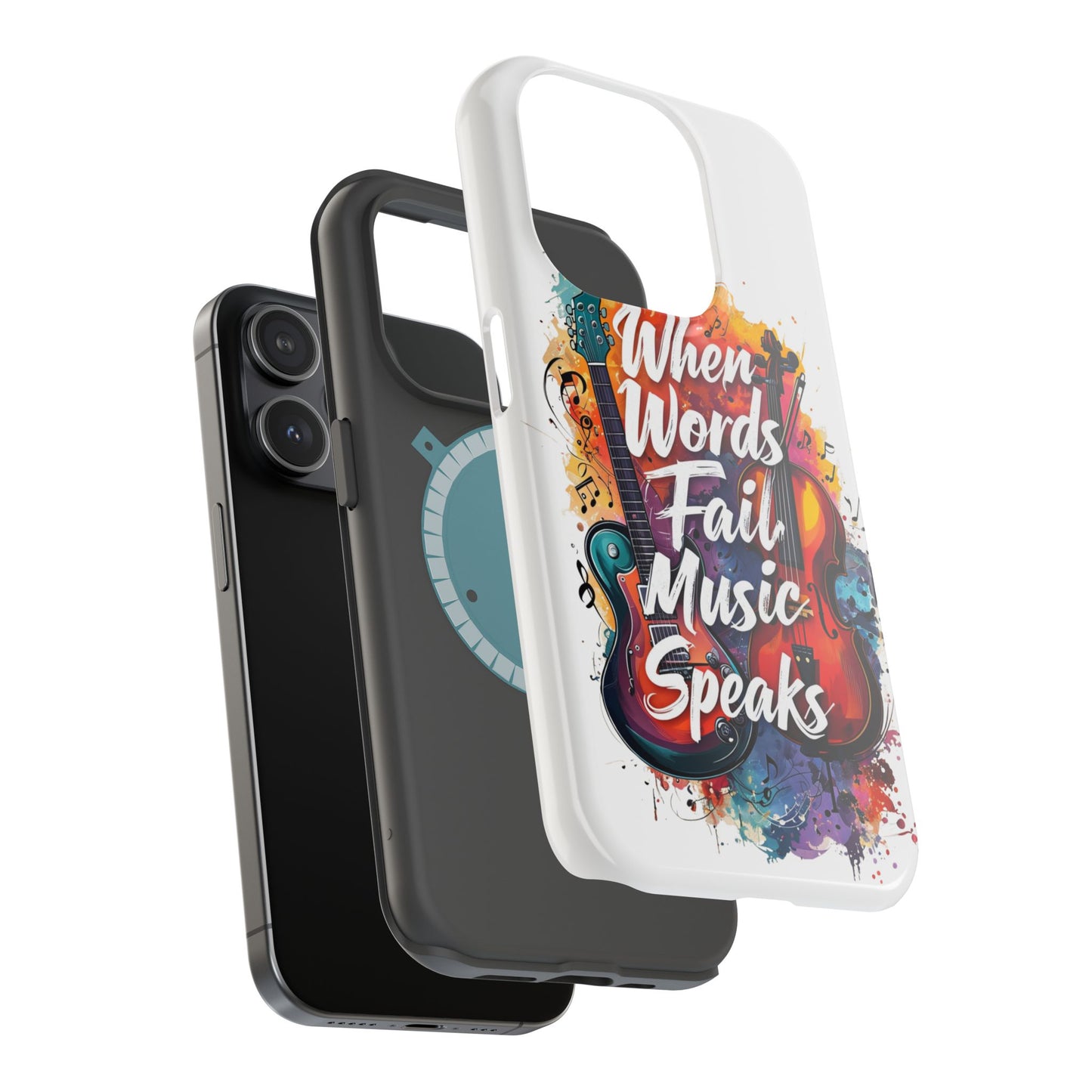 "When Words Fail..." Magnetic Tough Cases