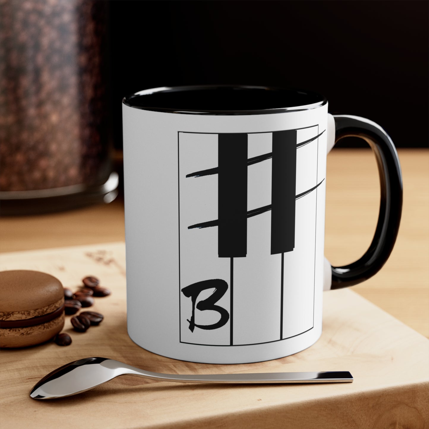 B# Colorful Accent Mugs, 11oz