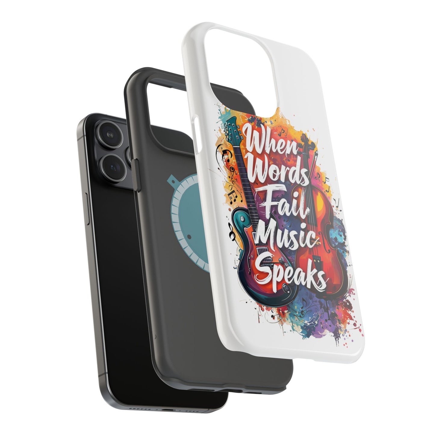 "When Words Fail..." Magnetic Tough Cases