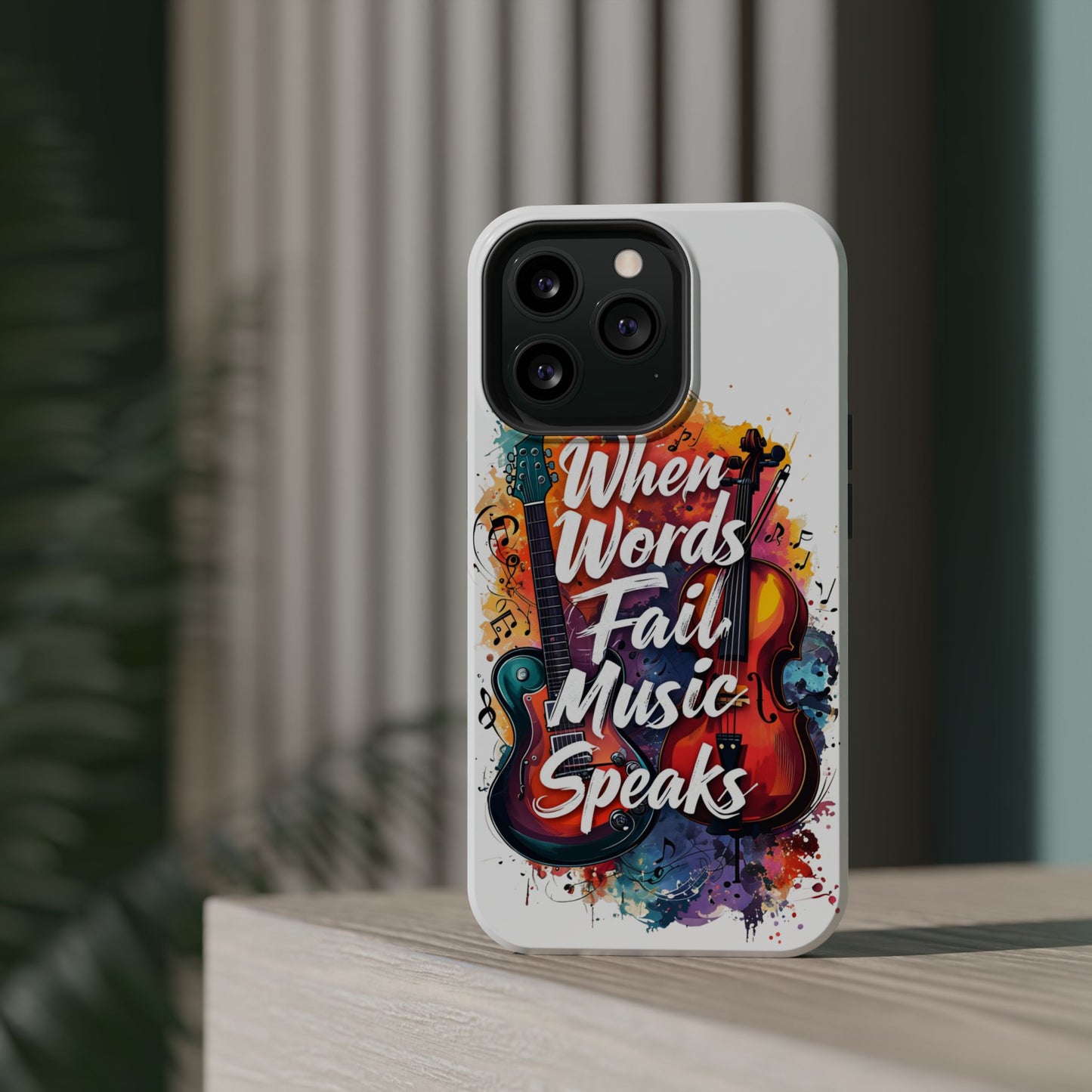 "When Words Fail..." Magnetic Tough Cases