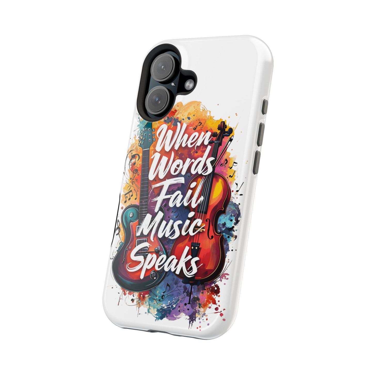"When Words Fail..." Magnetic Tough Cases