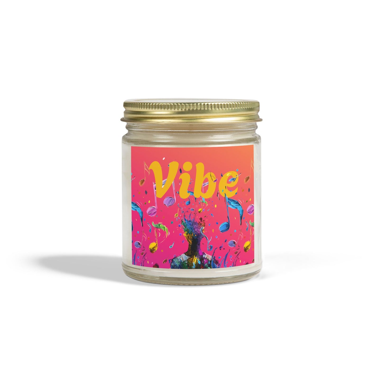 Vibe Scented Candles, Coconut Apricot Wax (4oz, 9oz)