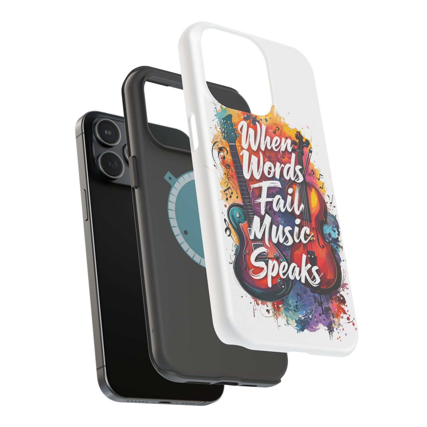 "When Words Fail..." Magnetic Tough Cases