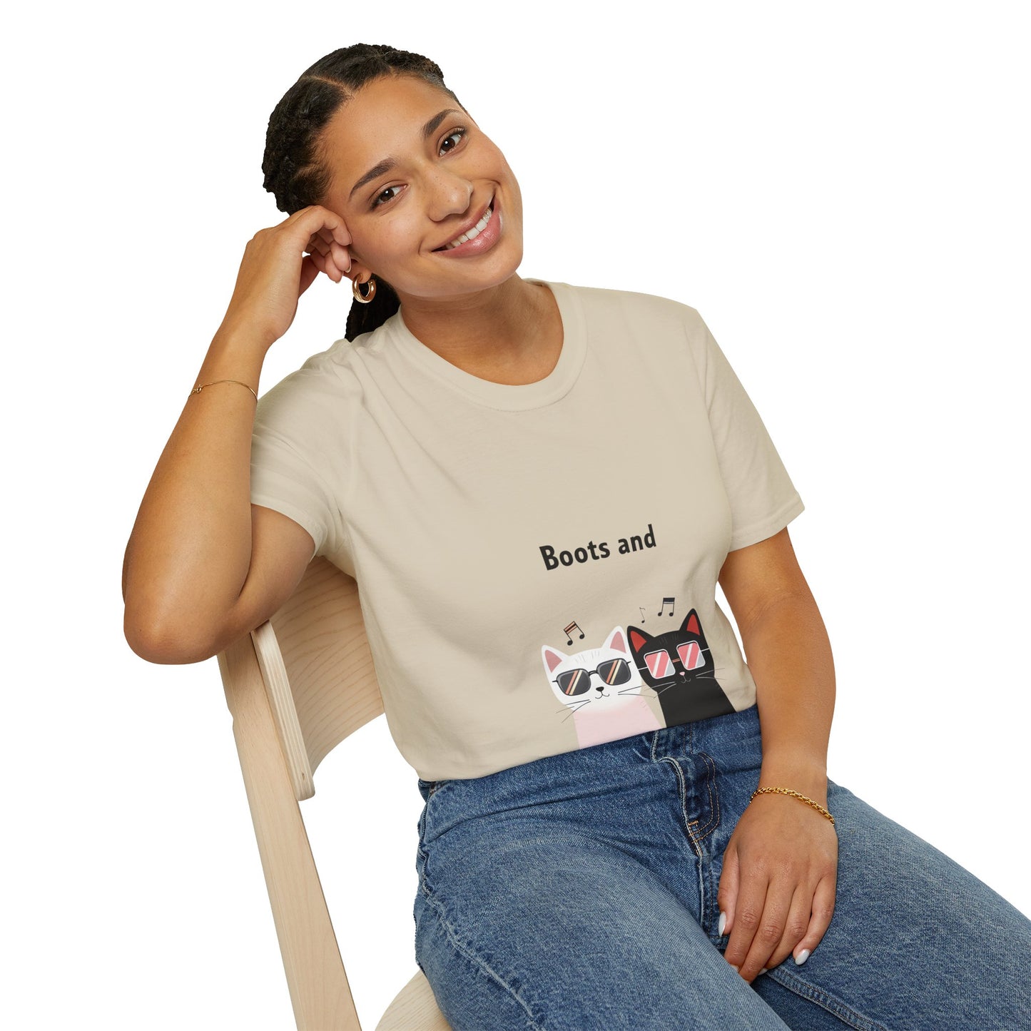 Boots and Cats Beatboxing T-Shirt