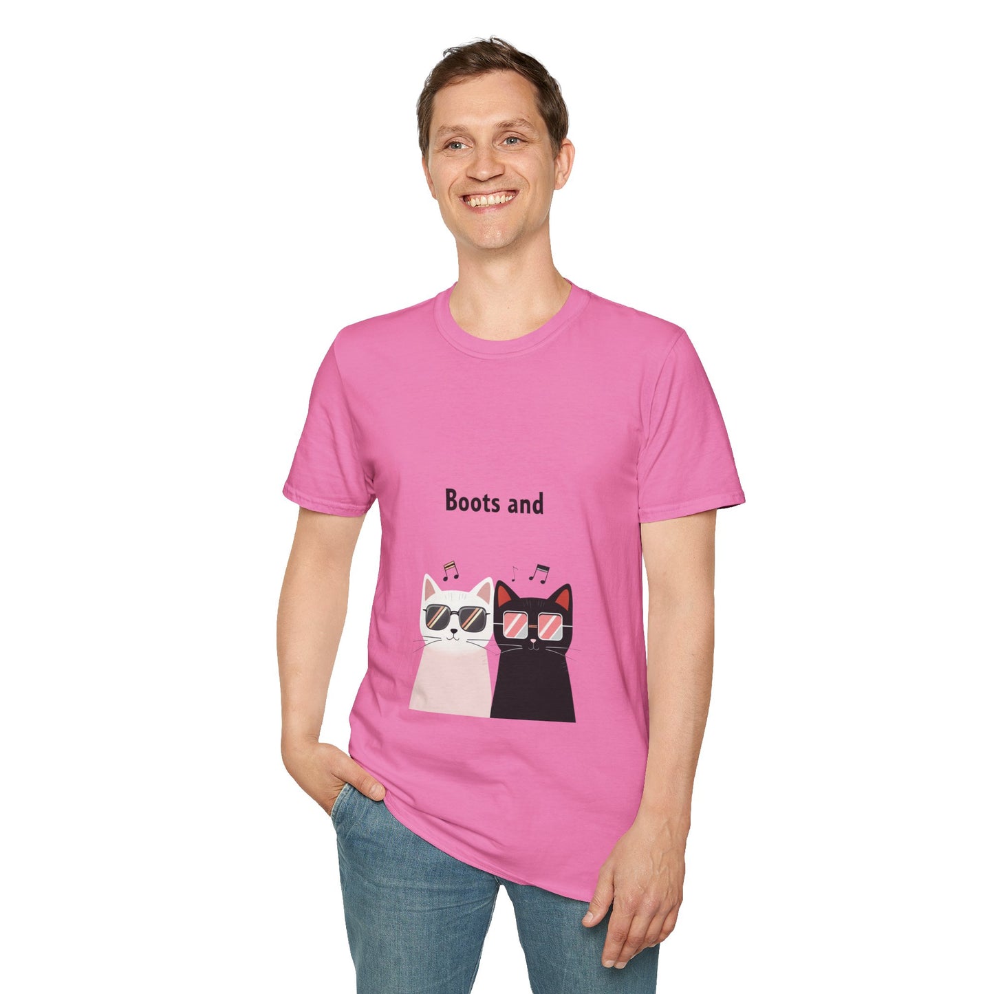 Boots and Cats Beatboxing T-Shirt