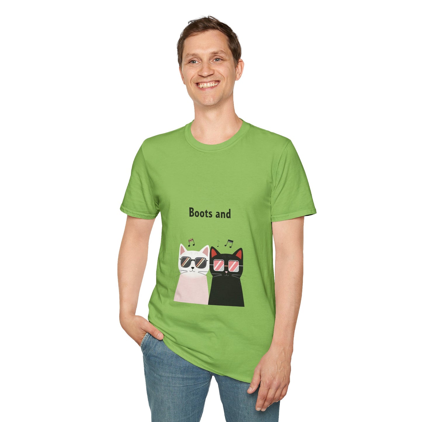 Boots and Cats Beatboxing T-Shirt