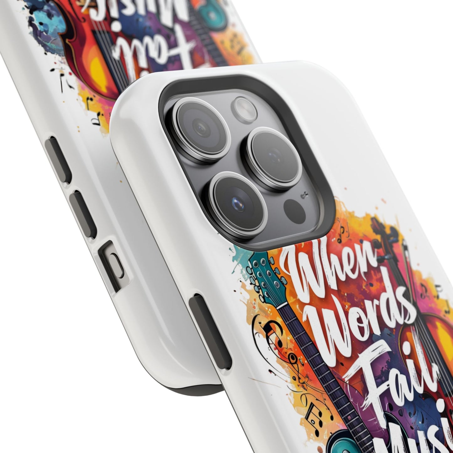 "When Words Fail..." Magnetic Tough Cases