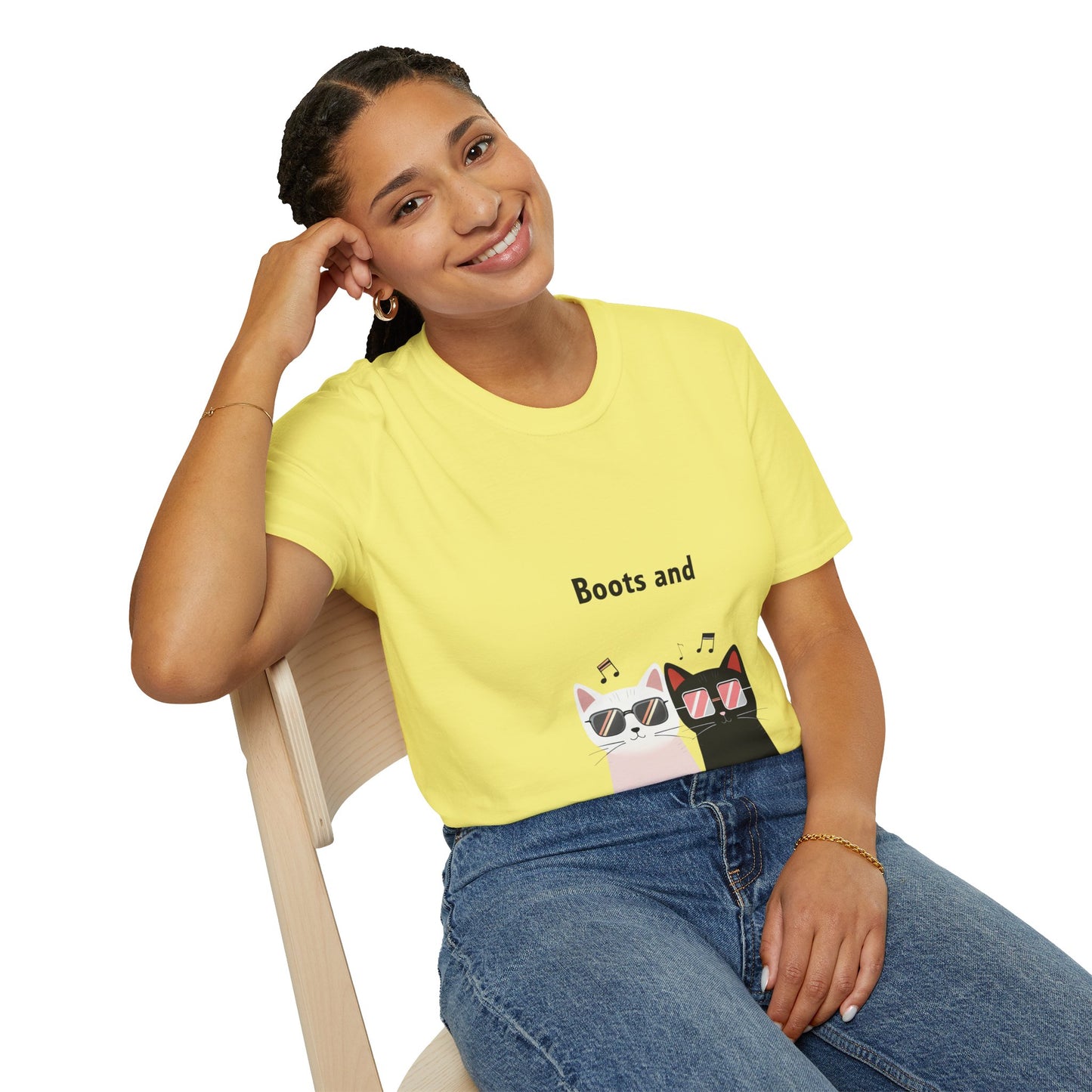 Boots and Cats Beatboxing T-Shirt