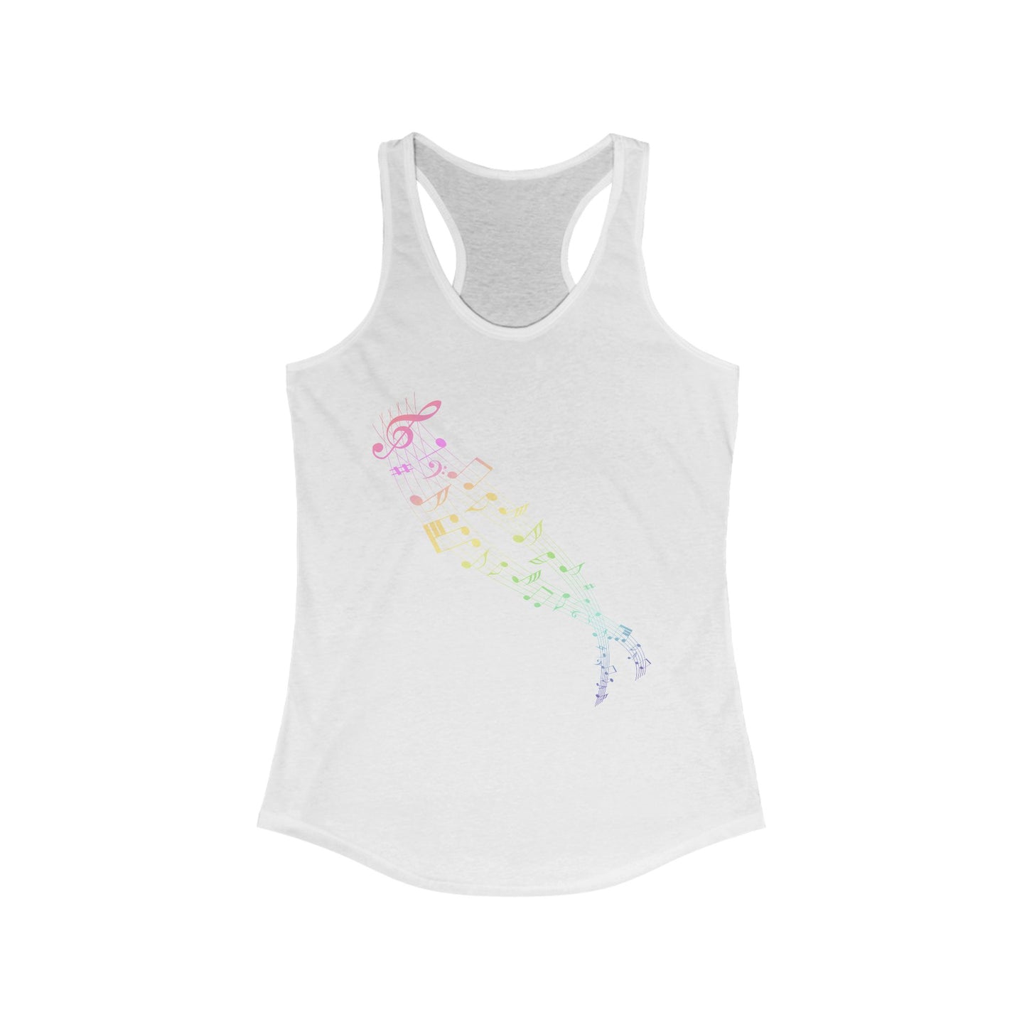 "Music Lover" Women's Ideal Racerback Tank