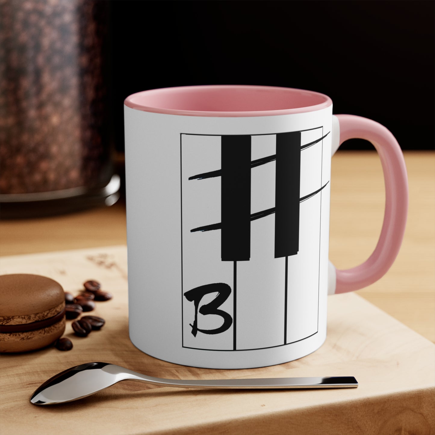 B# Colorful Accent Mugs, 11oz