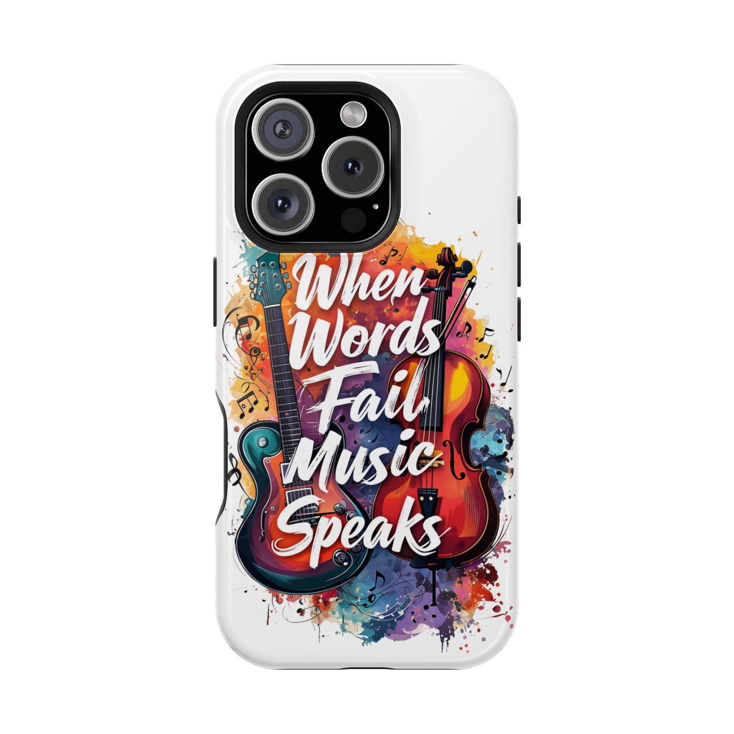 "When Words Fail..." Magnetic Tough Cases