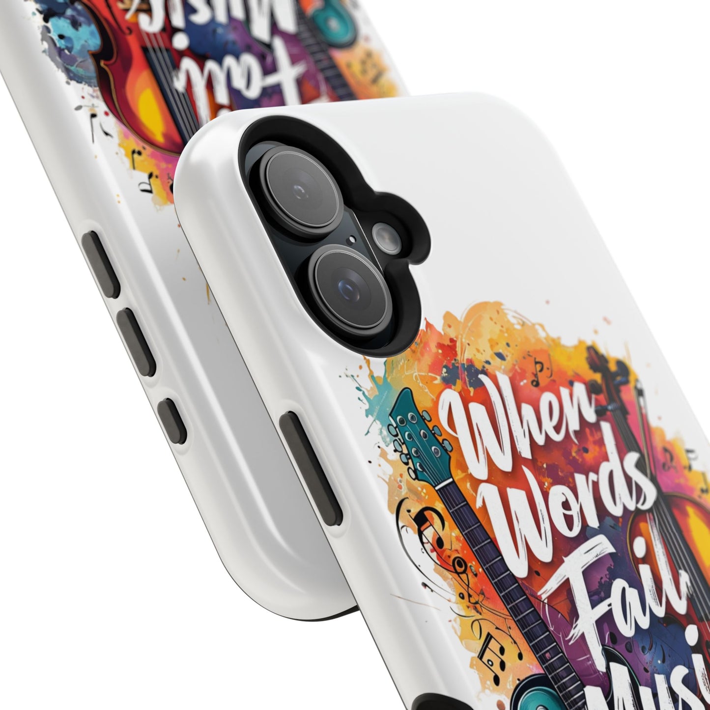 "When Words Fail..." Magnetic Tough Cases