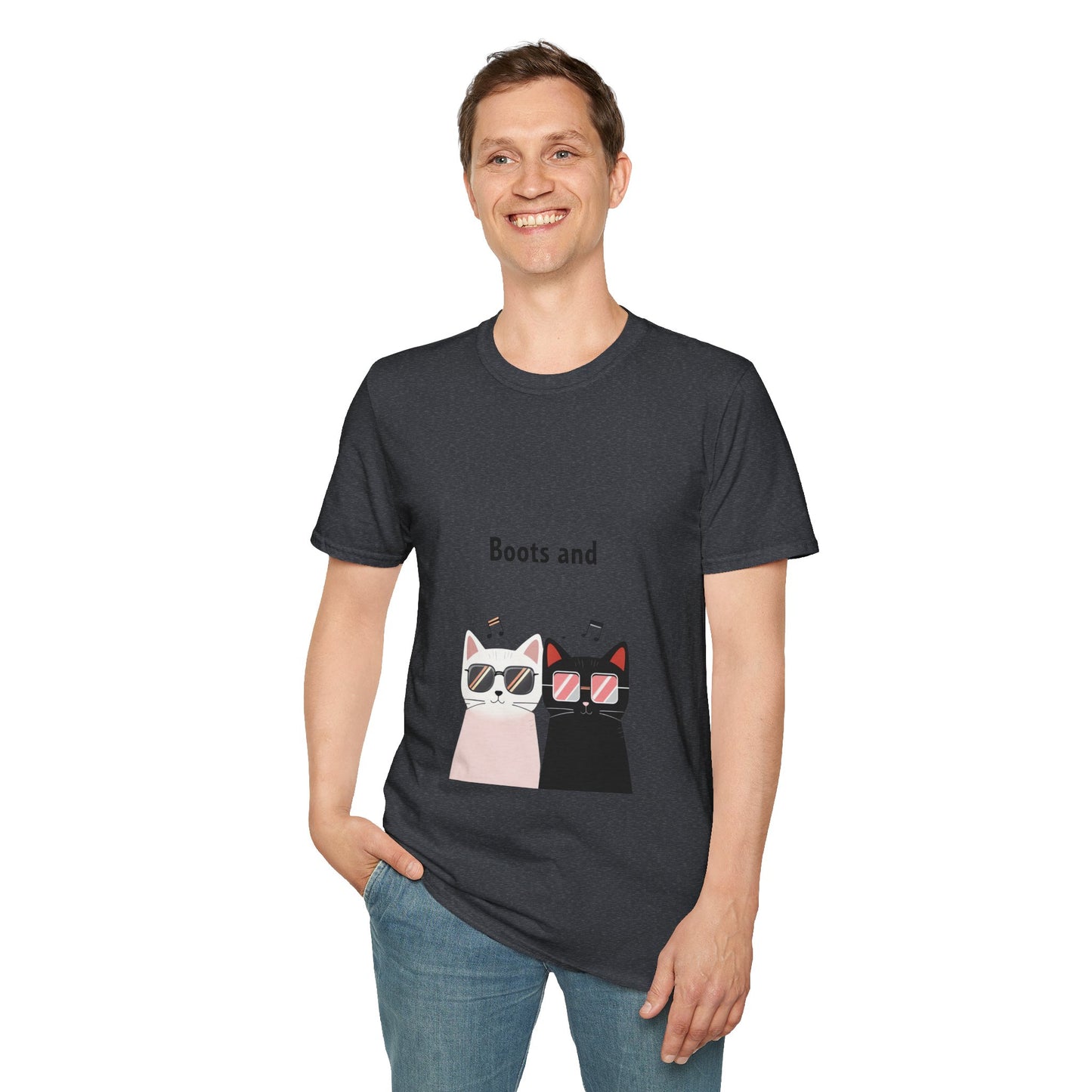Boots and Cats Beatboxing T-Shirt