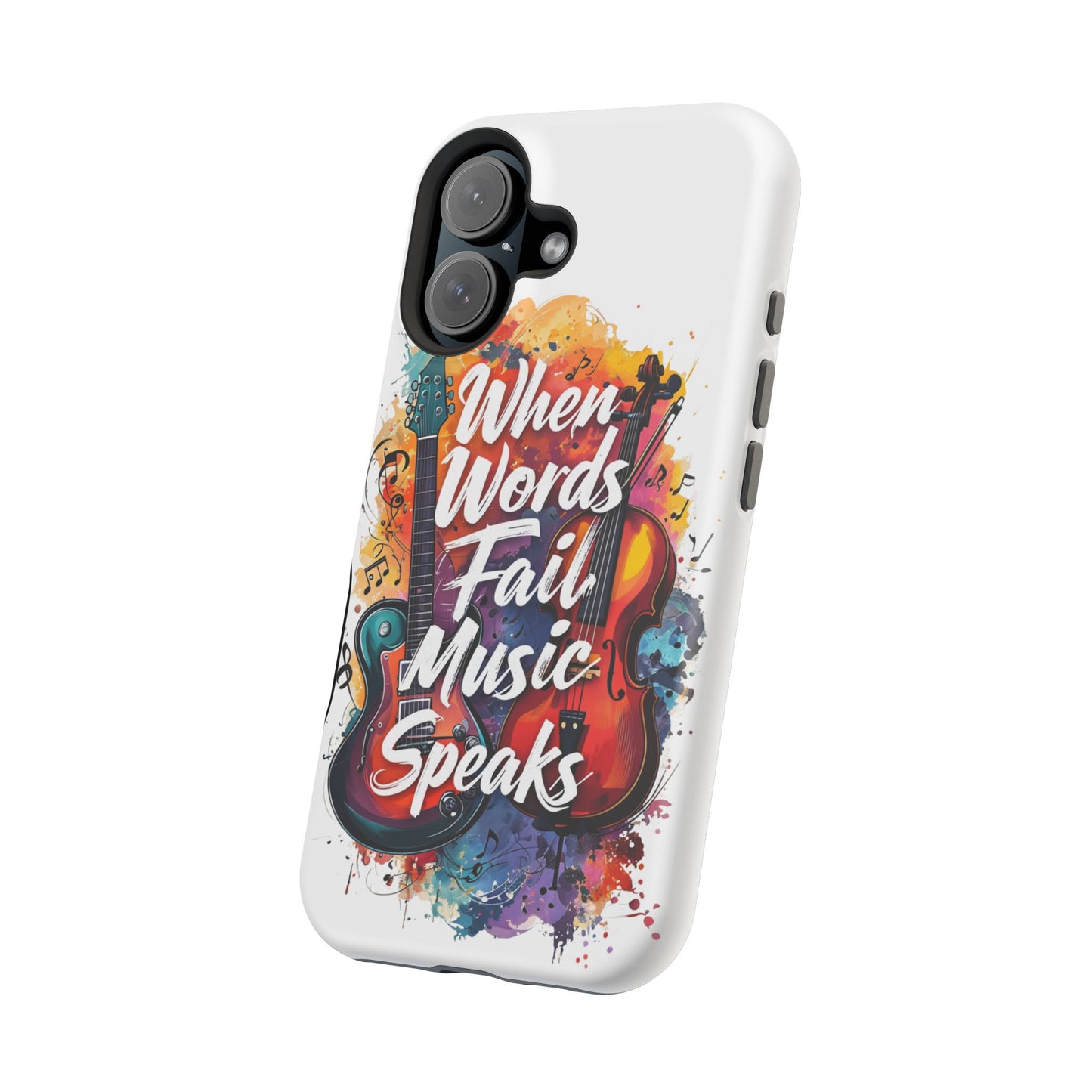"When Words Fail..." Magnetic Tough Cases