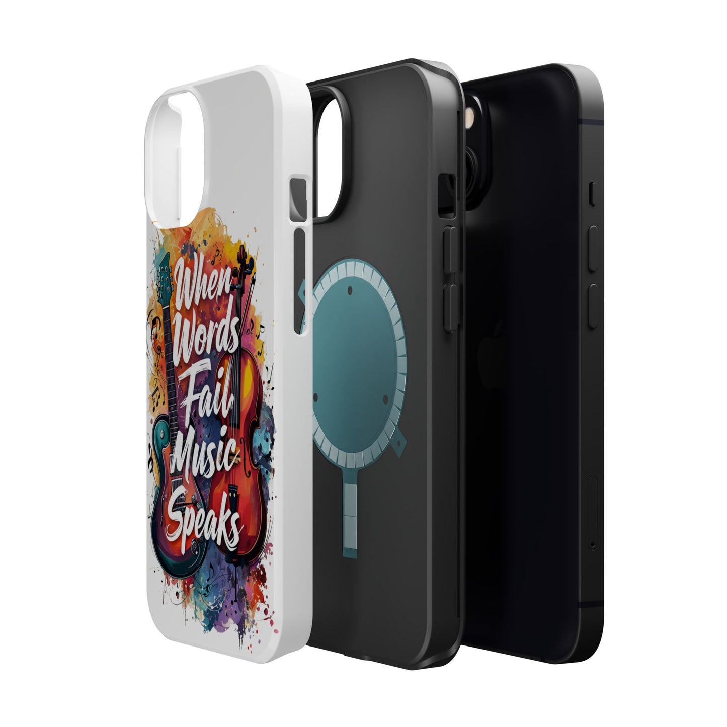 "When Words Fail..." Magnetic Tough Cases