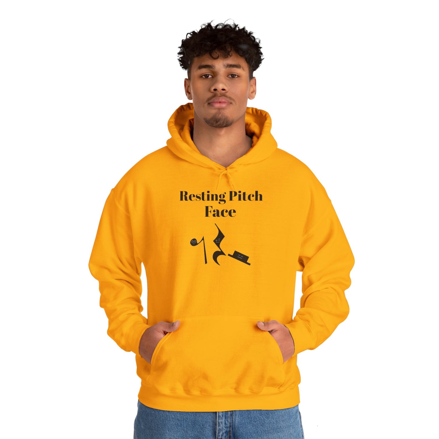 Resting Pitch Face Unisex Hoodie Sweatshirt