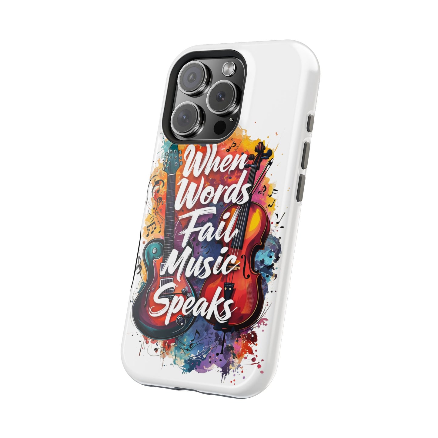 "When Words Fail..." Magnetic Tough Cases
