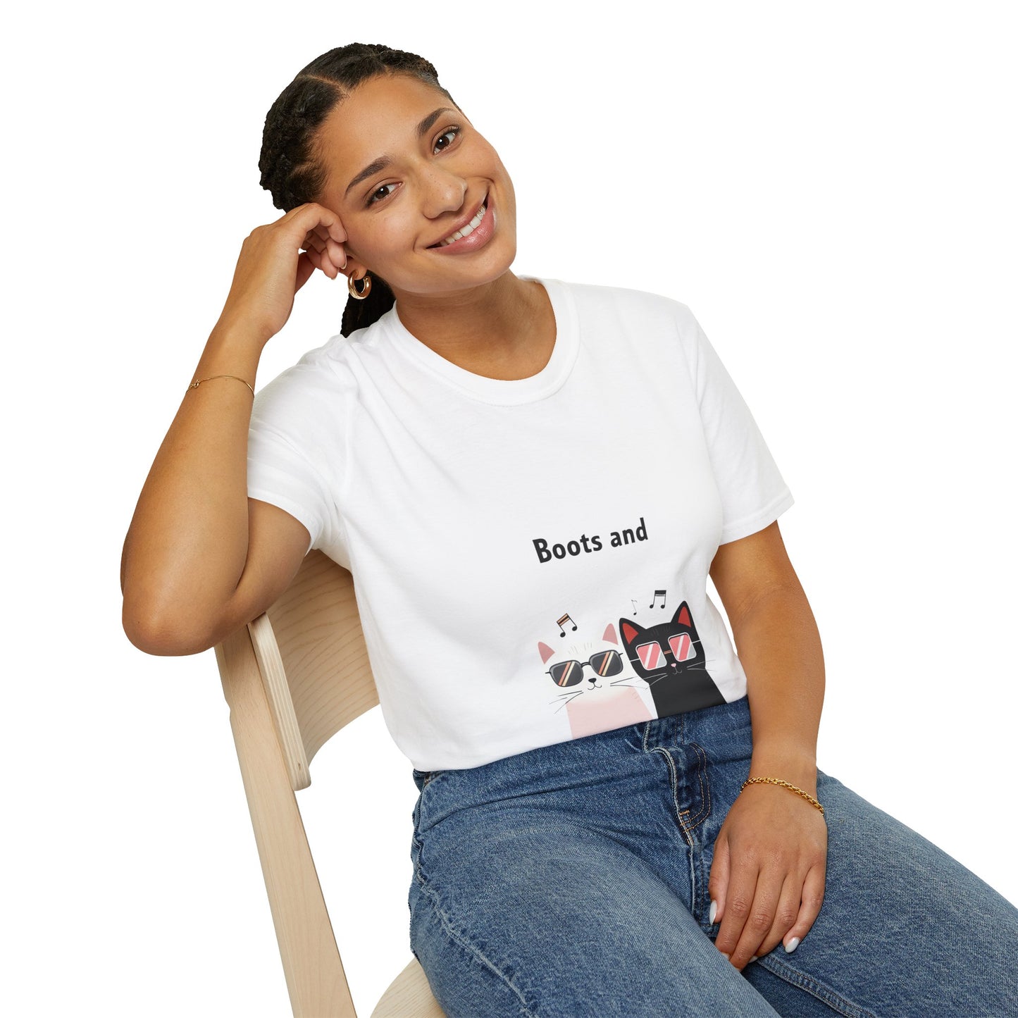 Boots and Cats Beatboxing T-Shirt