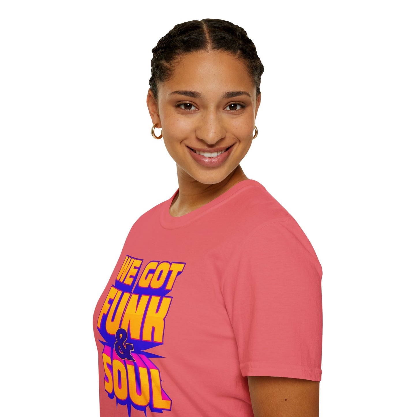 Funky Soul Unisex Softstyle T-Shirt - Perfect for Music Lovers