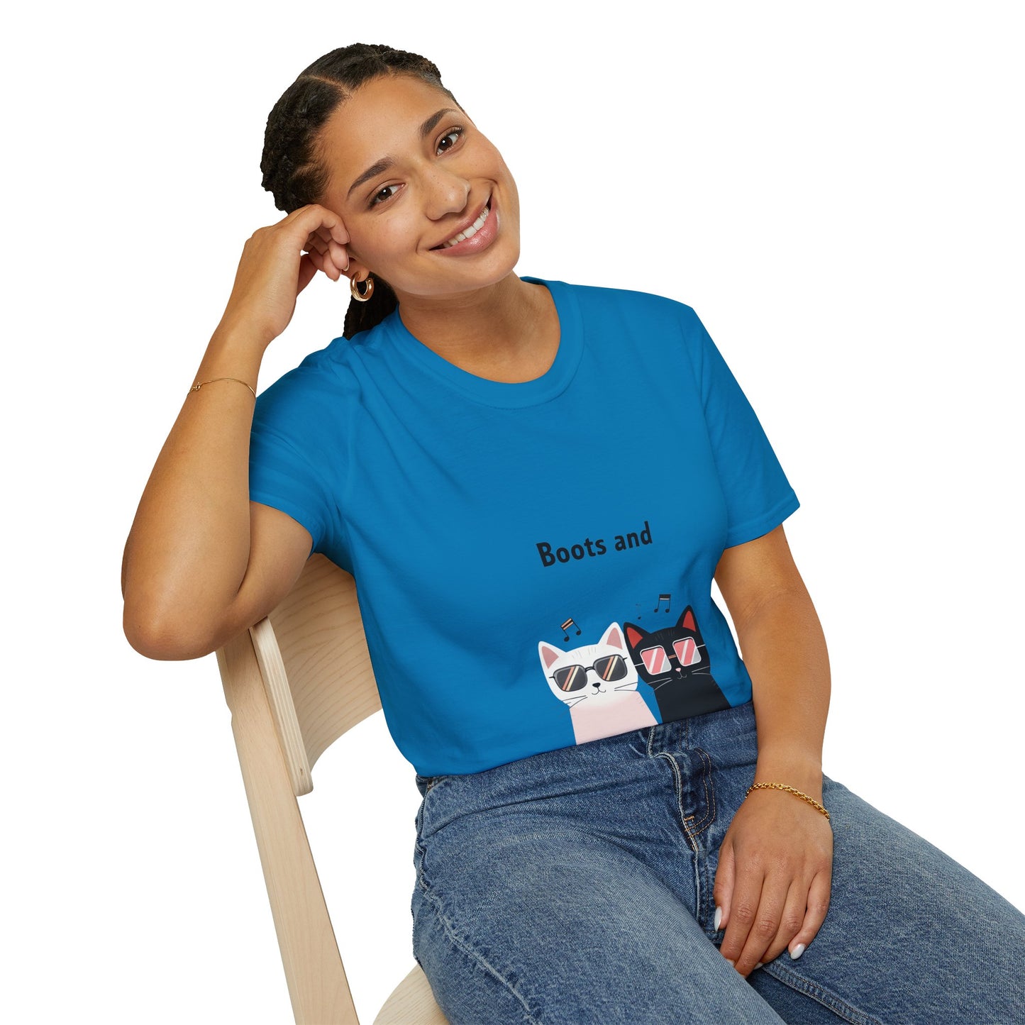 Boots and Cats Beatboxing T-Shirt