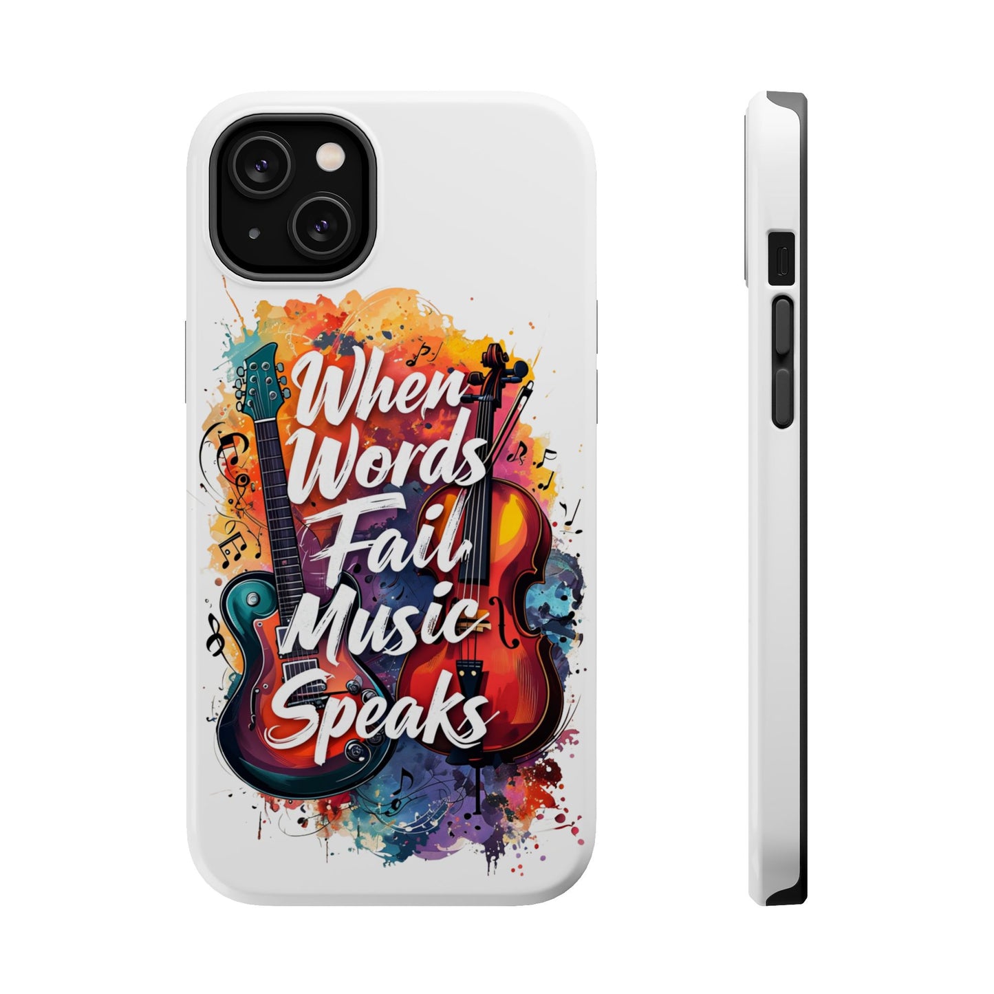 "When Words Fail..." Magnetic Tough Cases