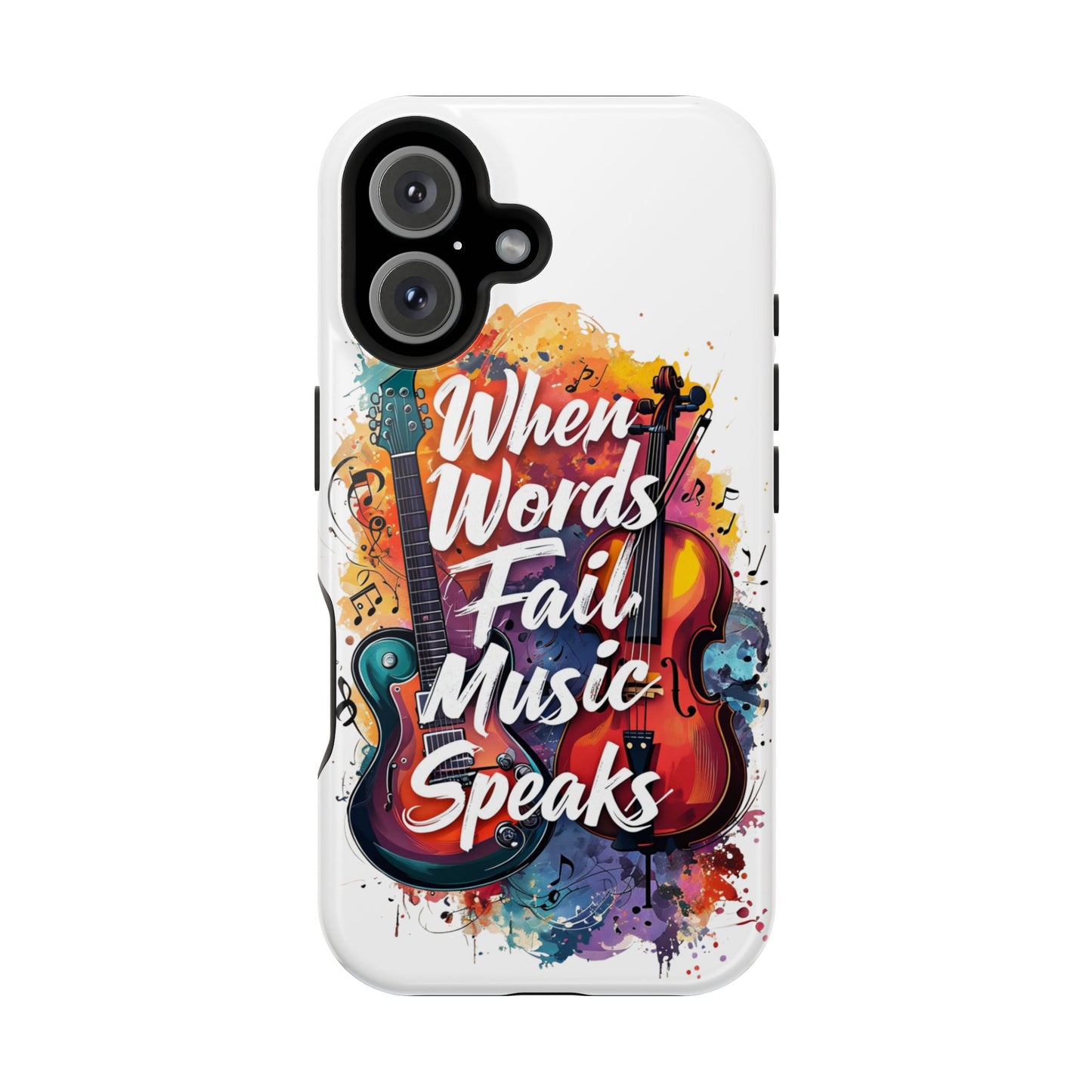 "When Words Fail..." Magnetic Tough Cases